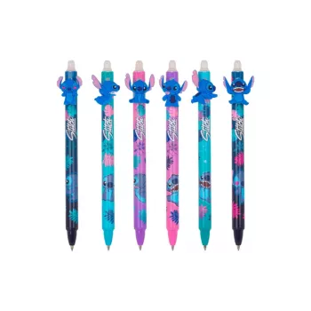 Ievelkama dzēšamā pildspalva Cool Pack Disney Stitch 54908PTR, gēla tinte, ievelkams uzgalis