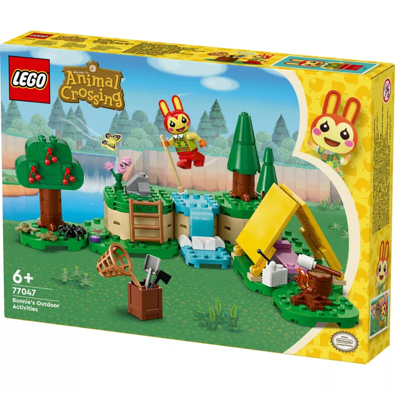 LEGO Animal Crossing konstrukciju rotaļlietu komplekts 77047 Mimmi jautrības brīvdabā