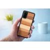 Telefona maciņš man and wood Galaxy S20 melns — aizsargājošs aizmugures vāciņš Samsung Galaxy S20