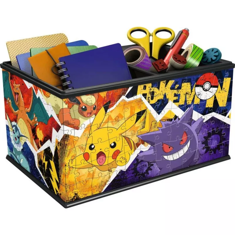 3D Puzzle Ravensburger Pokémon 3D Multfilmas bērniem no 8 gadu vecuma