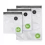 Caso | Vacu ZIP-Bags komplekts | 01243 | Caurspīdīgs