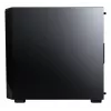 Montech X5M (B) Micro Tower PC korpuss — Micro‑ATX/Mini‑ITX, 3x120mm priekšā, 1x120mm aizmugurē, atbalsta ATX barošanas bloku, 2x3.5 collu + 4x2.5 collu, Melns