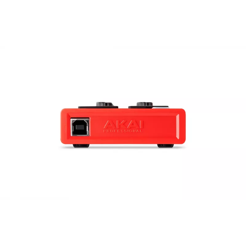 Akai LPD8 MKII MIDI tastatūra 8 taustiņi USB Melns, Sarkans