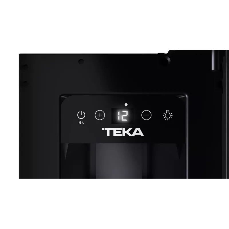 Teka RVU 10008 GBK termoelektriskais vīna dzesētājs iebūvējams melns 8 pudeļu