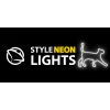 Neona stila dekoratīvā lampa MANTA SNL70WH Style Neon Lights CAT 2 Balticā 70 cm