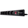 Tracer PowerGear melns 5 maiņstrāvas kontaktligzdas 1,5 m 2300 W