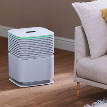 Gaisa mazgātājs VENTA AW730 Hybrid AeroStyle Compact balts — VENTA AW730CW mitrinātājs un gaisa attīrītājs, kompakta hibrīda ierīce