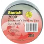 3M 2000 Cinta Americana - pelēka - PVC - 46 m - 50 mm - 0,15 mm (7000076790)