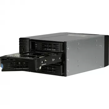 Chenbro 3-in-2 HDD korpuss ar 12 Gb SAS/SATA