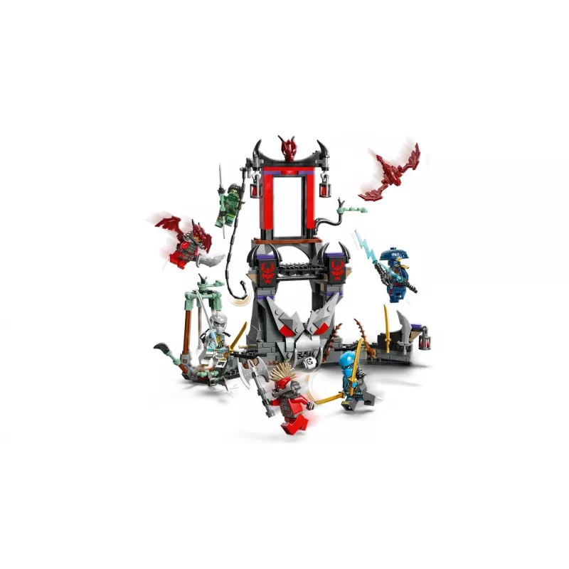Konstruktors LEGO NINJAGO 71841 Dragon Village — 305 gab., 6 minifigūras, vecums 7+