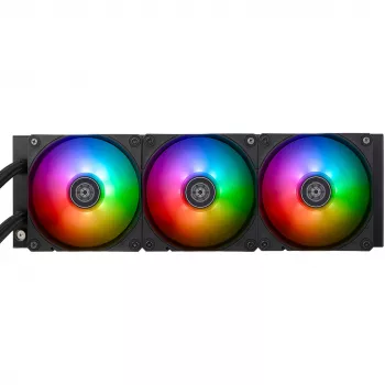 NovaPeak 360 ARGB 360mm, šķidruma dzesēšana, melna