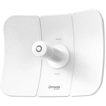 Tīkla tilts TP-LINK Beam Bridge 5 UR KIT, 5 GHz vienjoslas, Wi‑Fi 5 (802.11ac), Gigabit Ethernet, ārējā antena, maks. diapazons 15000 m, balts