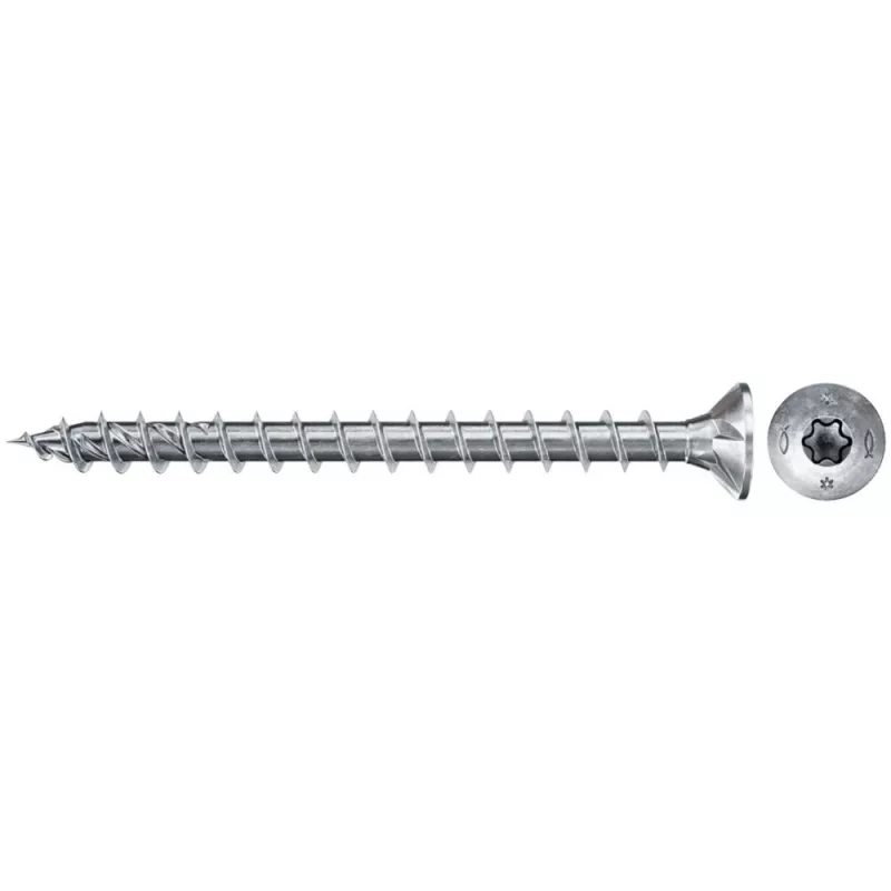 Skrūvju komplekts FISCHER FixTainer PowerFast II, 702 gab., pilna vītne, cinkots
