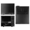 SilverStone SUGO 13 - Desktop - Mini-DTX - bez barošanas bloka (AT / PS/2) - Melns - USB/Audio (SST-SG13B-Q)