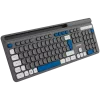Bezvadu tastatūra CANYON HKB-W03 pelēka — kompakts dizains, darbināma ar AAA bateriju, modelis CNS-HKBW03DG