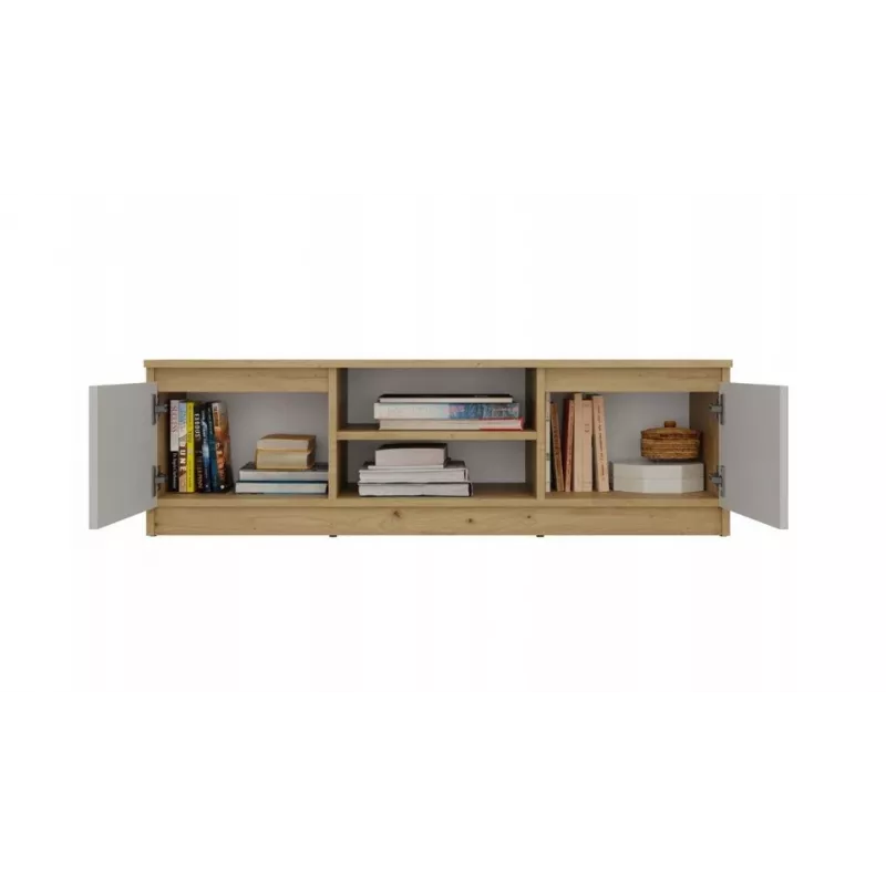 MALWA 120 TV skapis, artisan ozols/kašmira