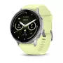 Garmin Venu 010-03014-02 viedpulkstenis / sporta pulkstenis 3.56 cm (1.4 inch) AMOLED 45 mm Digitāls 454 x 454 pikseļi Skārienekrāns Sudrabs Wi-Fi GPS (satelīts)