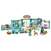 PLAYMOBIL Playset My Life 71742 Dzīvnieku viesnīca ar figūriņām – Spēļu komplekts ar viesnīcas ēku un dzīvnieku figūriņām