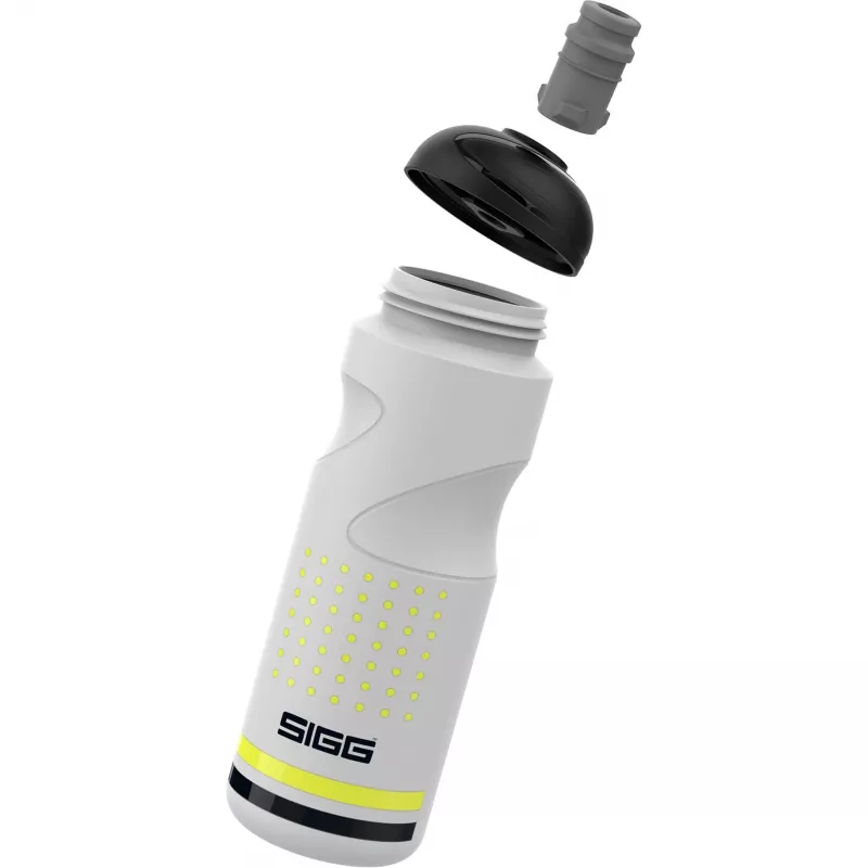 Dzeramā pudele Sigg 6005.80 — plastmasas sporta pudele 750 ml, balta, 236 mm augstums