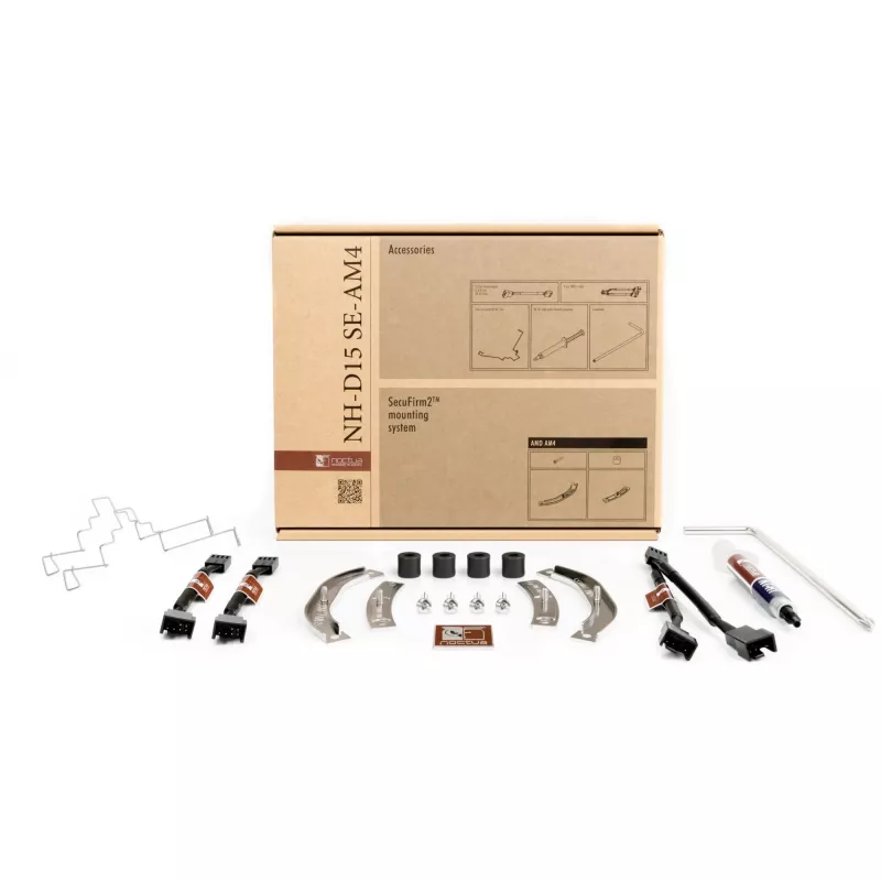 NH-D15 SE-AM4, CPU dzesētājs brūns/bēšs, īpašais izdevums AMD AM4, 140 mm