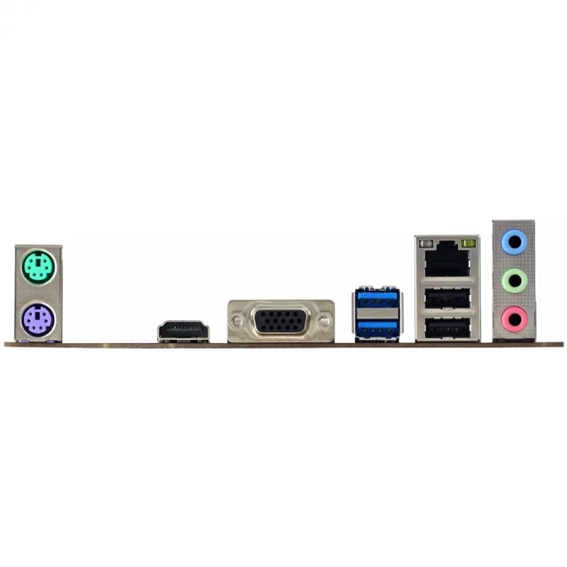 Mātesplate BIOSTAR H81MHV3 3.0 — Micro ATX, LGA 1150, Intel H81, 2x DDR3 DIMM (maks. 16GB), SATA II/III, Gigabit LAN, HDMI, VGA