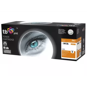 Toner TB Kompat. S OKI B412/B432, melns, jauns 412AN