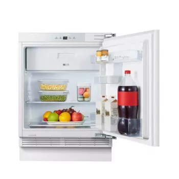 Iebūvējamais ledusskapis MPM MPM-116-CJI-17/E, 116 L, balts, statiskā dzesēšana, saldētava 17 L