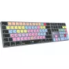 Klaviatūra LogicKeyboard LKB-PT-TM — Pilnizmēra (100%) Bluetooth QWERTZ vācu, titāna pelēks