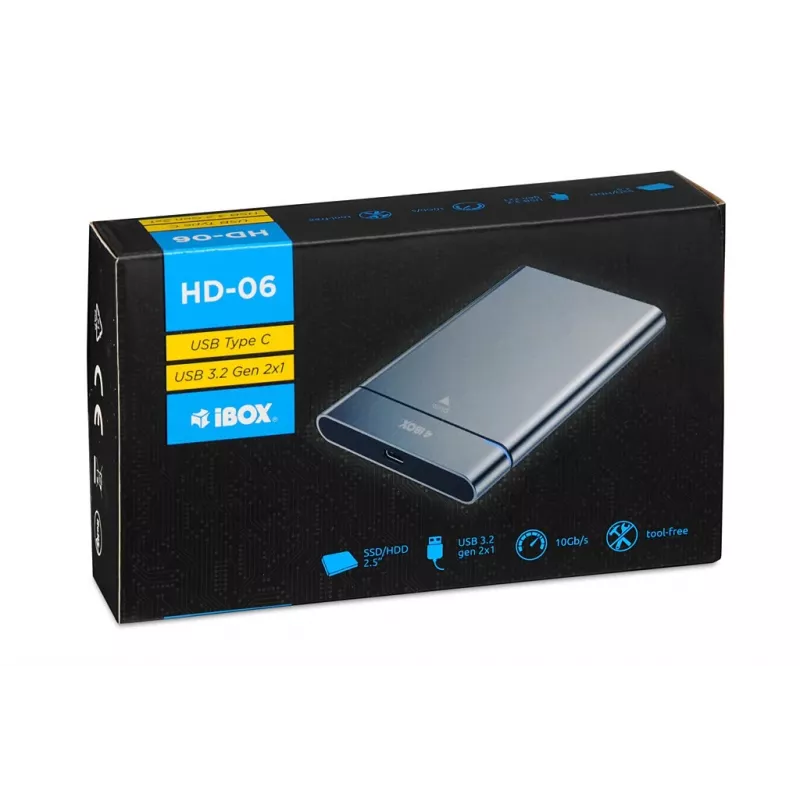 iBox HD-06 2.5 HDD korpuss