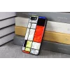 Aizsargvāciņš iKins Apple iPhone 8/7 Mondrian Melns