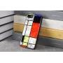 Aizsargvāciņš iKins Apple iPhone 8/7 Mondrian Melns