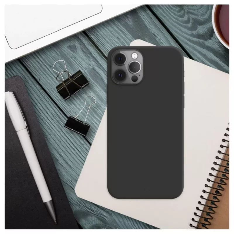 Fixed | Story | Aizmugures vāciņš | Samsung | Galaxy S25 | Gumija | Melns