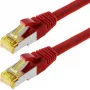 Tīkla kabelis Helos S/FTP (PIMF) CAT 6a 20m sarkans