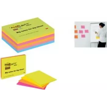 Post-it līmlapiņas Meeting Notes 6445-3SS-EU 101x152mm krās. 3x45Bl. (6445-3SS-EU)