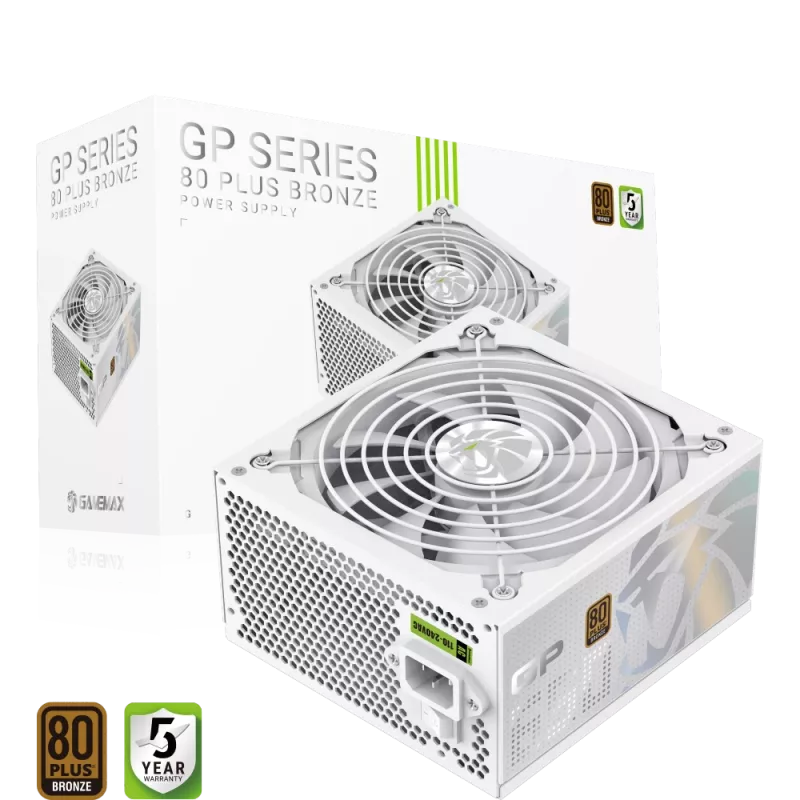 Gamemax barošanas bloks, 80 PLUS, Bronze | GP 650B WH | 650 W