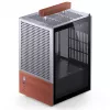 Datora korpuss Jonsbo T6, mini tornis, Mini-ITX, sudraba krāsā
