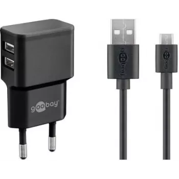 Wentronic 44984 USB kabelis, melns