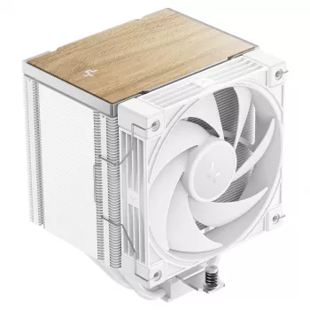 Procesora gaisa dzesētājs DeepCool AK500 G2 WH, 120 mm ventilators, maks. gaisa spiediens 3,33 mmH2O, 117×129×159 mm, balts