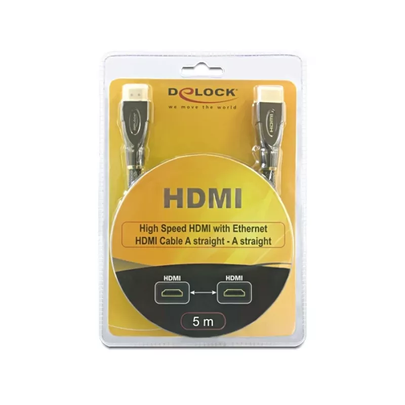 HDMI kabelis DeLOCK 5m HDMI AM/AM