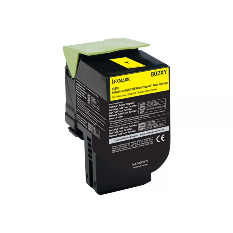 Lexmark Toner dzeltena Return Program 80C2XY0 3000 lapas