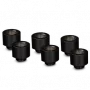 Thermal Grizzly DeltaMate Extender MF14 – ūdens dzesēšanas savienojums, melns, 6 gab. (TG-DM-FIT-6007)