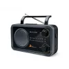Muse | 2 joslu pārnēsājams radio | M-06DS | AUX ieeja | Pelēks