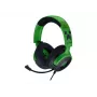 Vadu spēļu austiņas Razer Kraken V4 X — supra-aural, 20–20000 Hz, 1,8 m kabelis, 310 g, melnas/zaļas