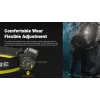 Galvenais lukturis Nitecore HC70 UHE — galvas lentes lukturītis, 1600 lūmenu, triecienizturīgs, ūdensizturīgs, 0,172 kg, melns