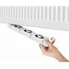 Ventilatora SpeedComfort pagarinājuma komplekts balts, 30 m³/h, 0,55 W, 20 dB, 340×70×23 mm