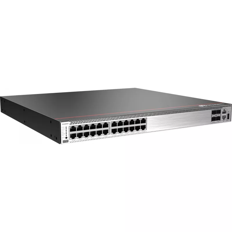 HUAWEI S5731-S24P4X - Pārvaldāms - L3 - Gigabit Ethernet (10/100/1000) - Power over Ethernet (PoE) - Montāža statīvā - 1U