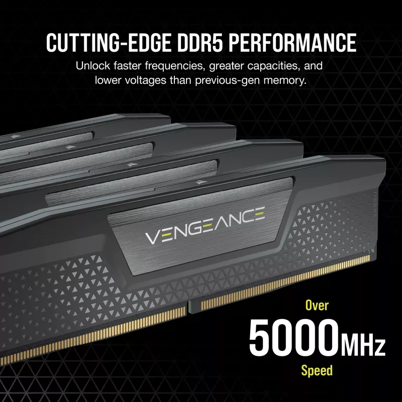 VENGEANCE® 48GB (2x24GB) DDR5 DRAM 7000MT/s CL36 atmiņas komplekts