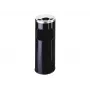 Round Metal Melns Durable 3332