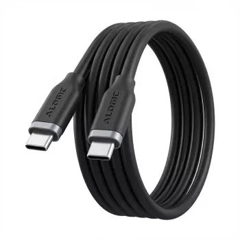USB-C uz USB-C vads Captiva 80303, 1 m, līdz 240W jaudas padevei