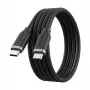 USB-C uz USB-C vads Captiva 80303, 1 m, līdz 240W jaudas padevei